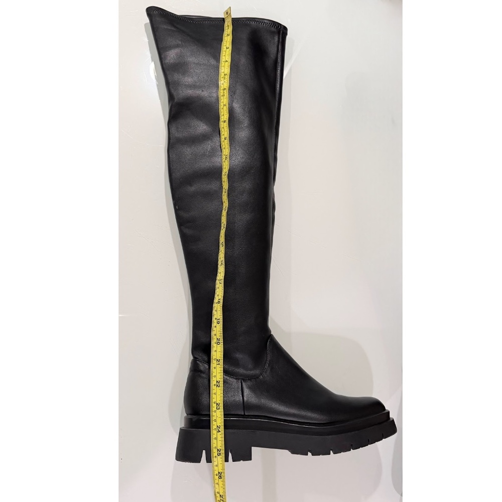 Steve Madden Gibbs Block Heel Rounded Toe Over the Knee Boots Size 9 - Picture 8 of 12
